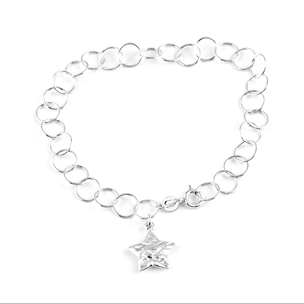 Link Bracelet With Star Charm